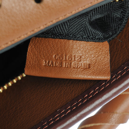 Loewe Calfskin Small Laced Puzzle Bag Tan 8 of 9