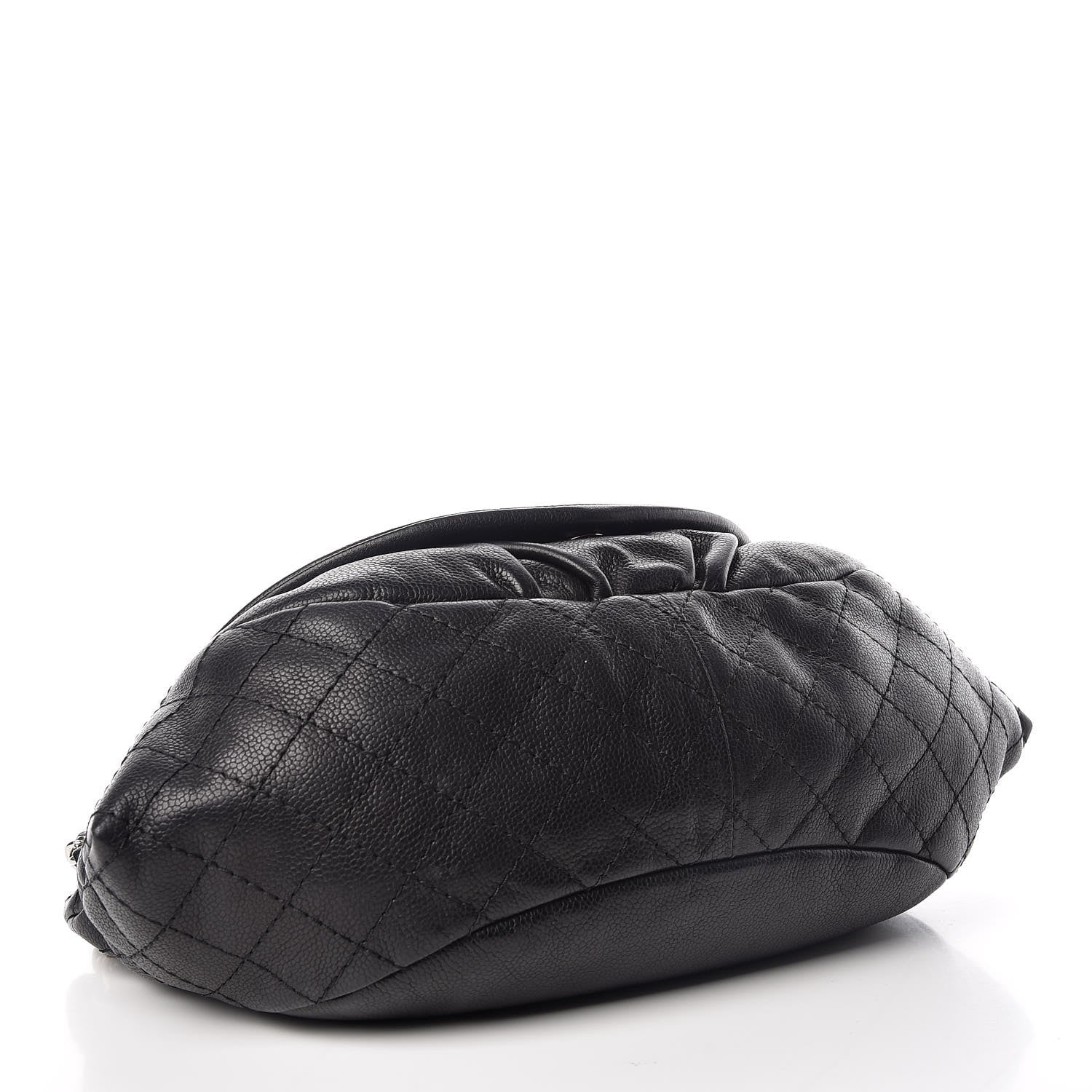 Chanel Caviar Half Moon Large Flap Black 4 of 9