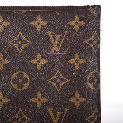 Louis Vuitton Monogram Neverfull MM GM Pochette Fuchsia 9 of 9