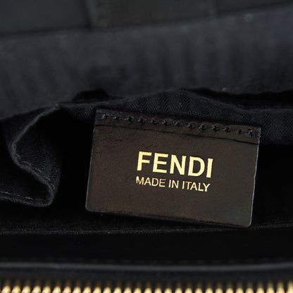 Fendi Vitello Elite Regular 2Jours Tote Black 6 of 9