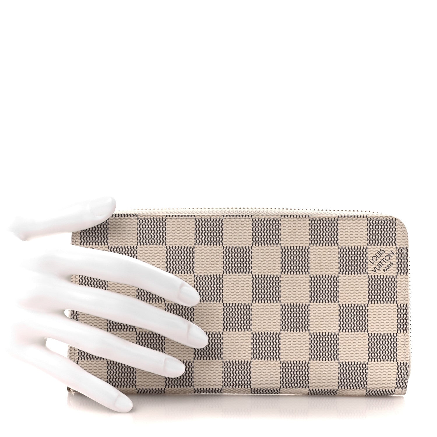 Louis Vuitton Damier Azur Zippy Wallet 2 of 10