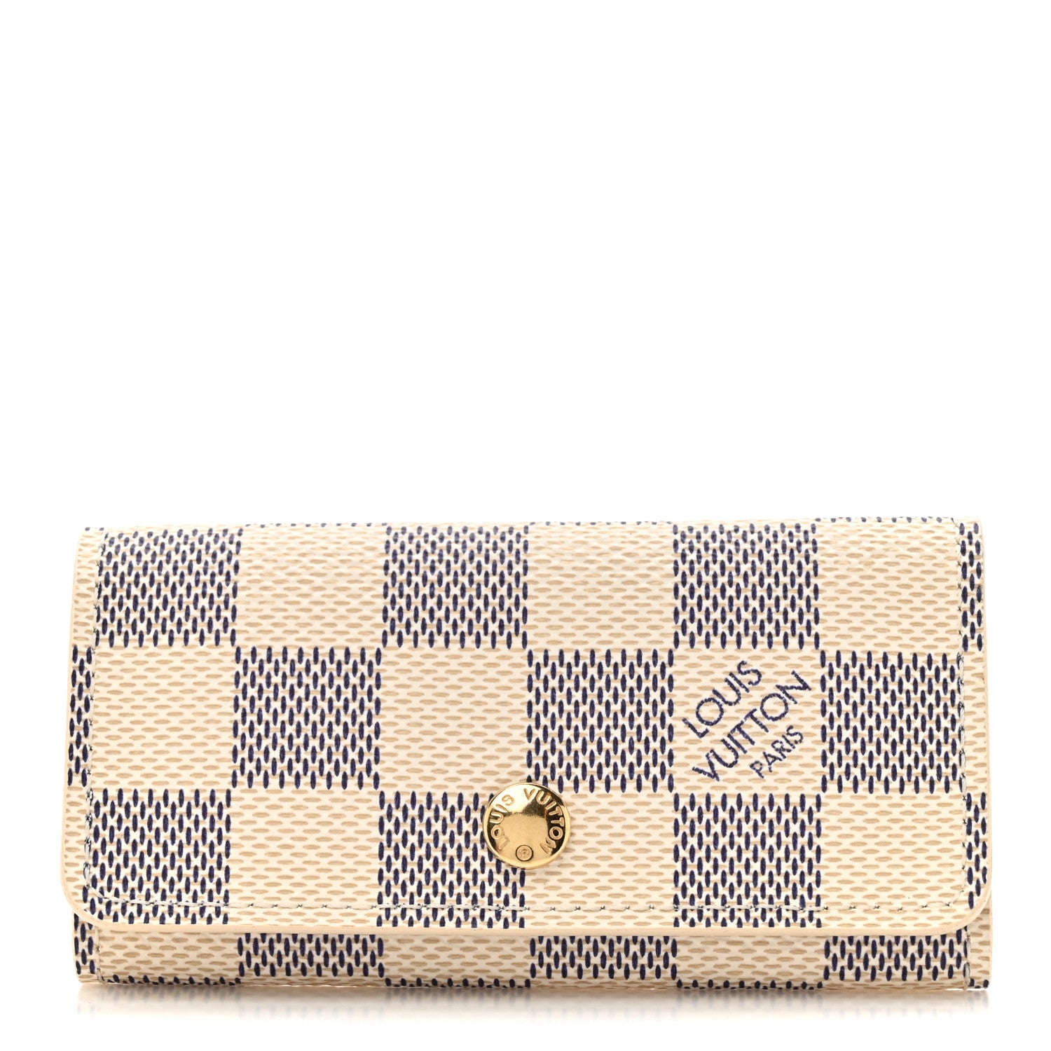 Louis Vuitton Damier Azur Multicles 4 Key Holder 1 of 7