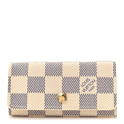 Louis Vuitton Damier Azur Multicles 4 Key Holder 1 of 7
