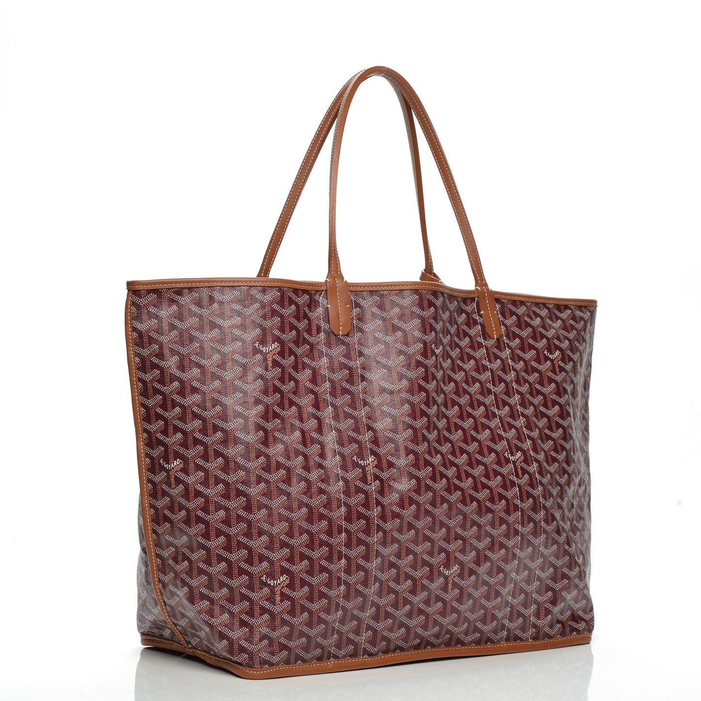 Goyardine Reversible Pertius GM Burgundy
