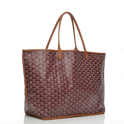 Goyard Goyardine Reversible Pertius GM Burgundy 4 of 8