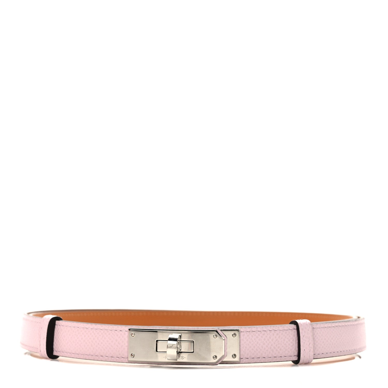 Hermes Epsom Kelly Belt Mauve Pale 1 of 5