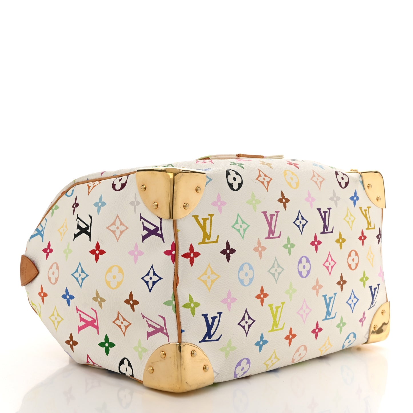 Monogram Multicolor Speedy 30 White
