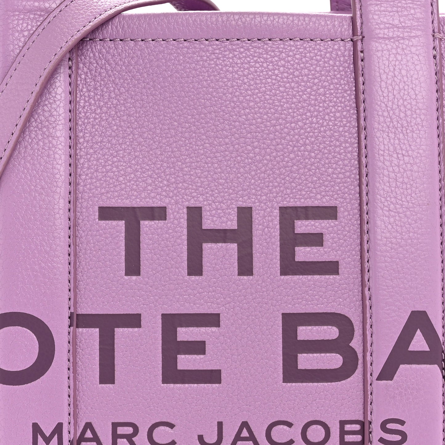 Grained Calfskin Medium The Tote Bag Regal Orchid
