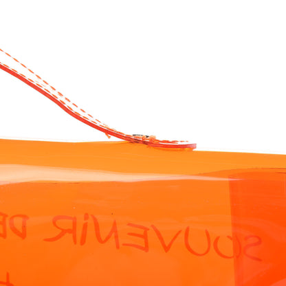 Hermes Vinyl Souvenir De L'Exposition Kelly Orange 11 of 13