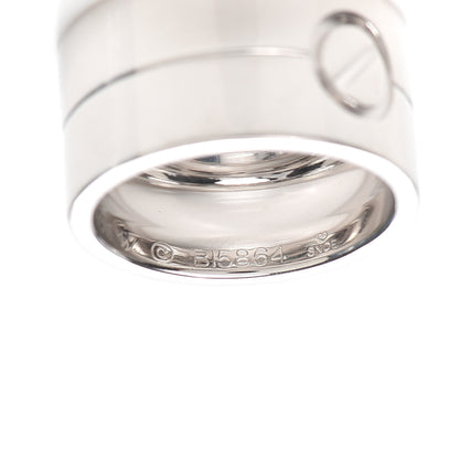 Cartier 18K White Gold 12mm Wide LOVE Ring 57 8 5 of 5