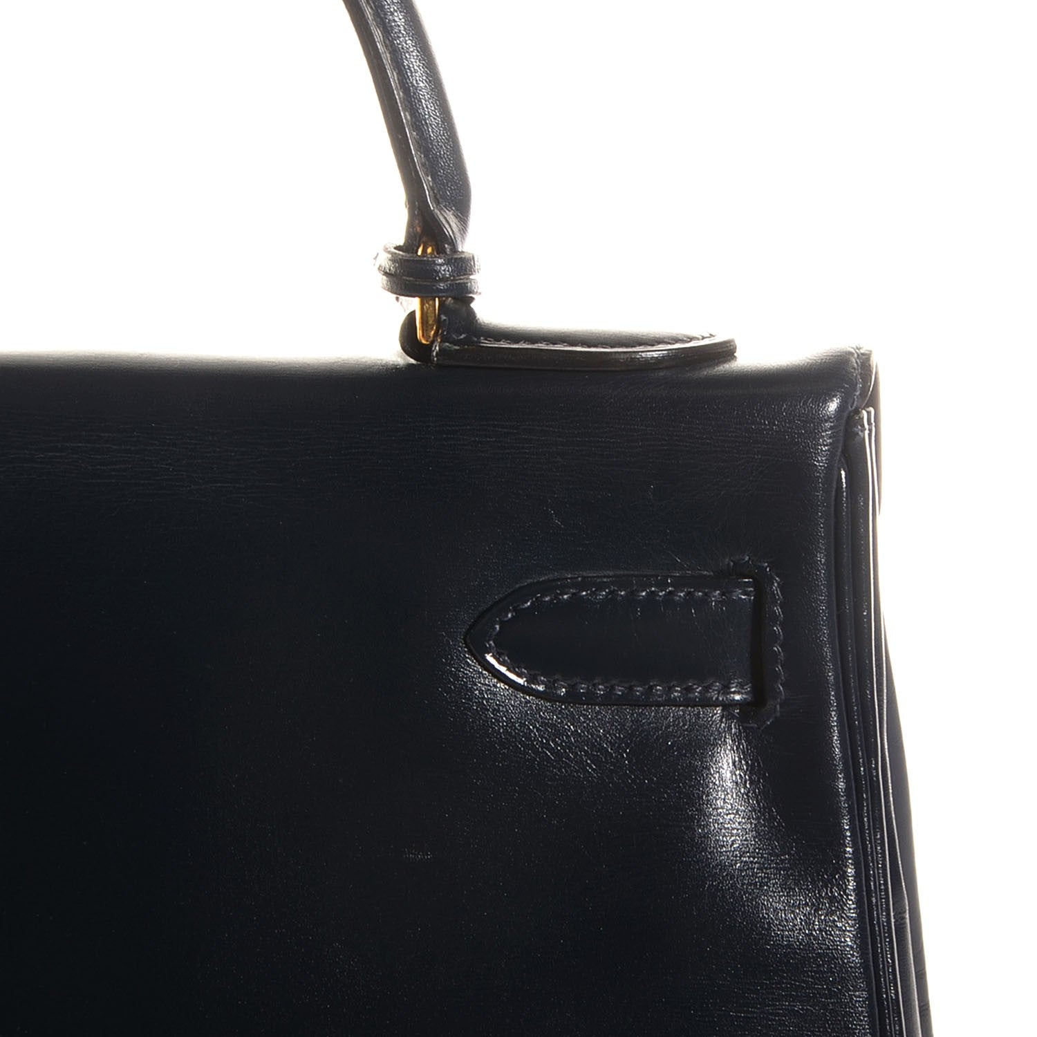 Hermes Box Kelly Retourne 32 Indigo 18 of 22