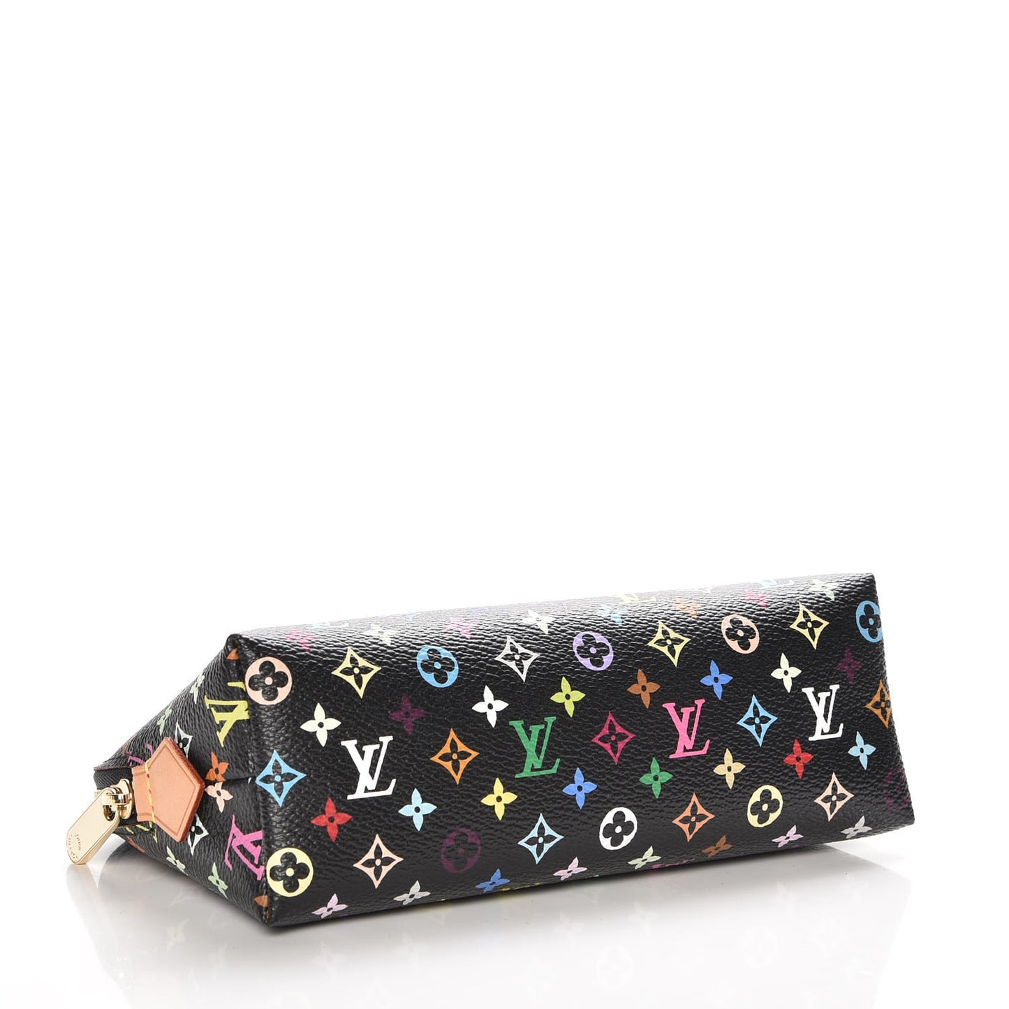 Monogram Multicolor Cosmetic Pouch Black Grenade