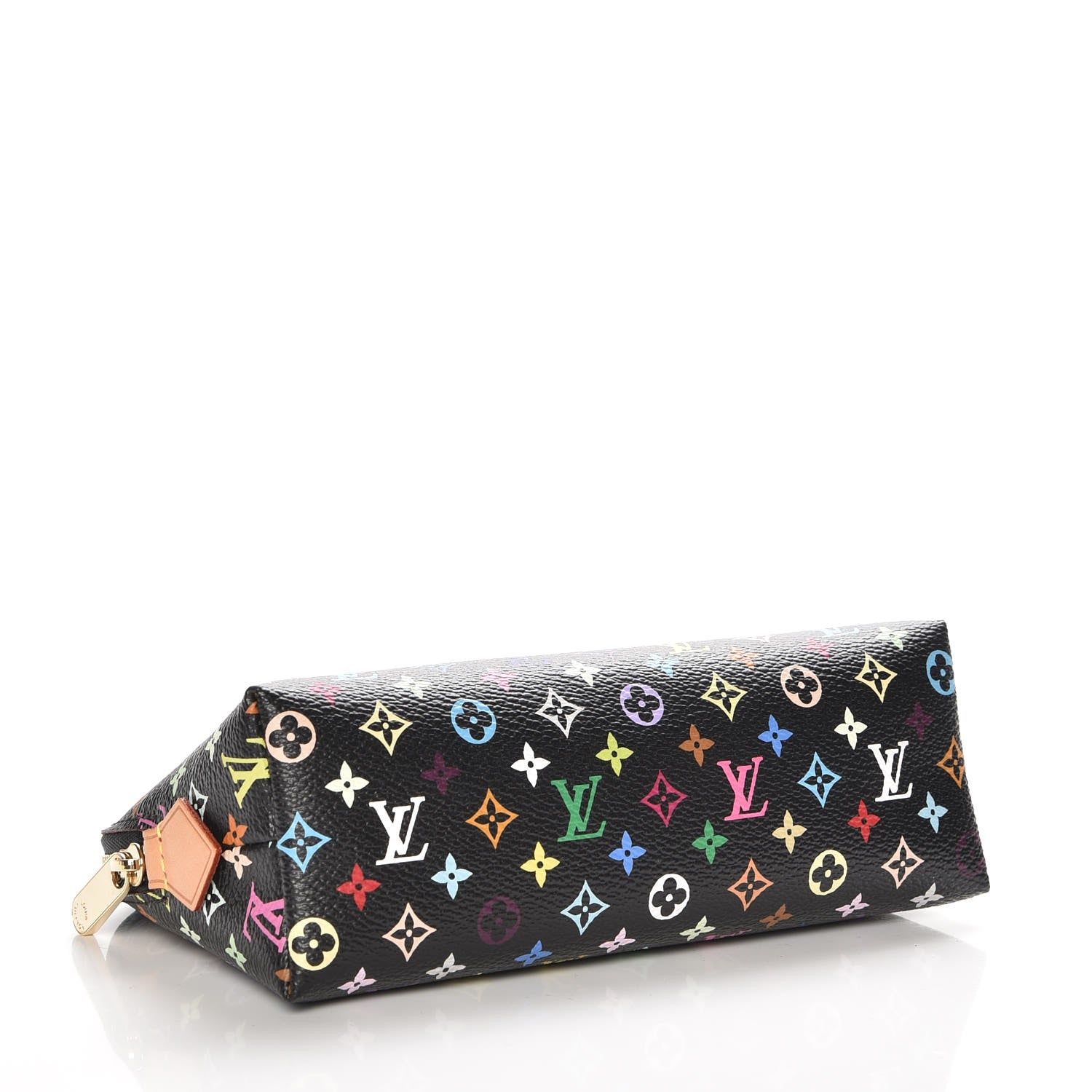 Louis Vuitton Monogram Multicolor Cosmetic Pouch Black Grenade 4 of 6