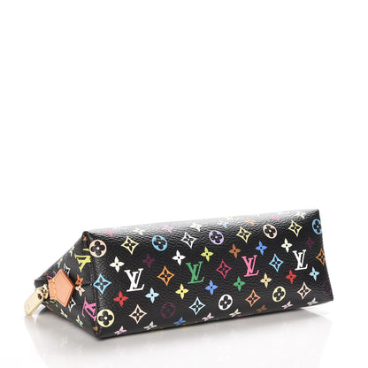 Louis Vuitton Monogram Multicolor Cosmetic Pouch Black Grenade 4 of 6