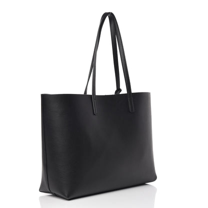 Saint Laurent Calfskin Large Shopping Tote Black 4 of 11