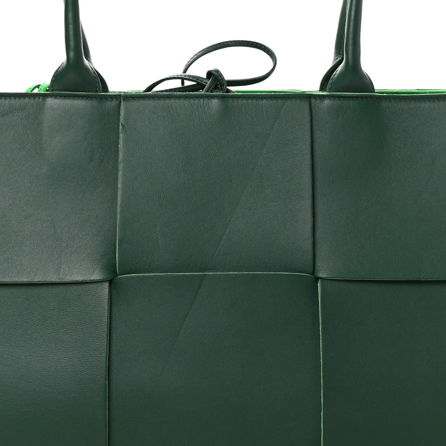 Bottega Veneta Calfskin Maxi Intrecciato Medium Arco Tote Raintree 8 of 10