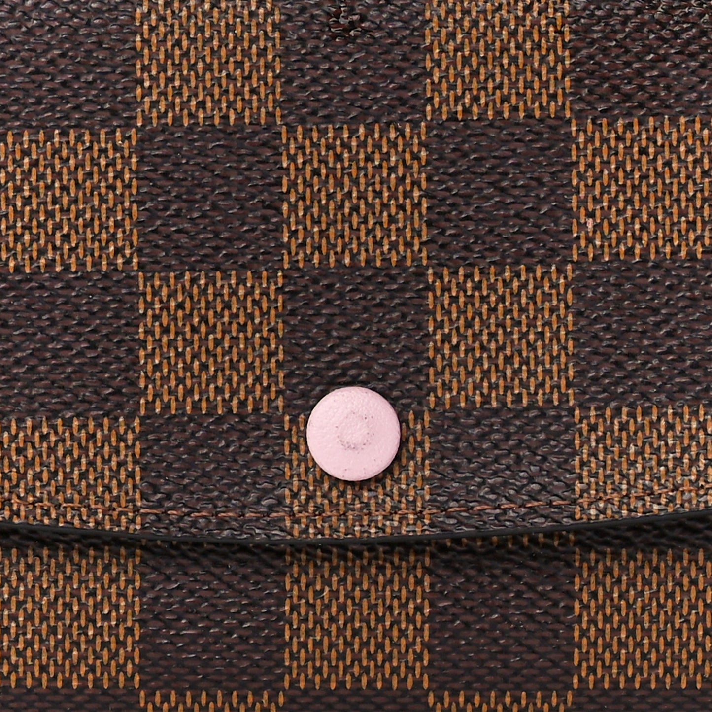 Damier Ebene Emilie Wallet Rose Ballerine