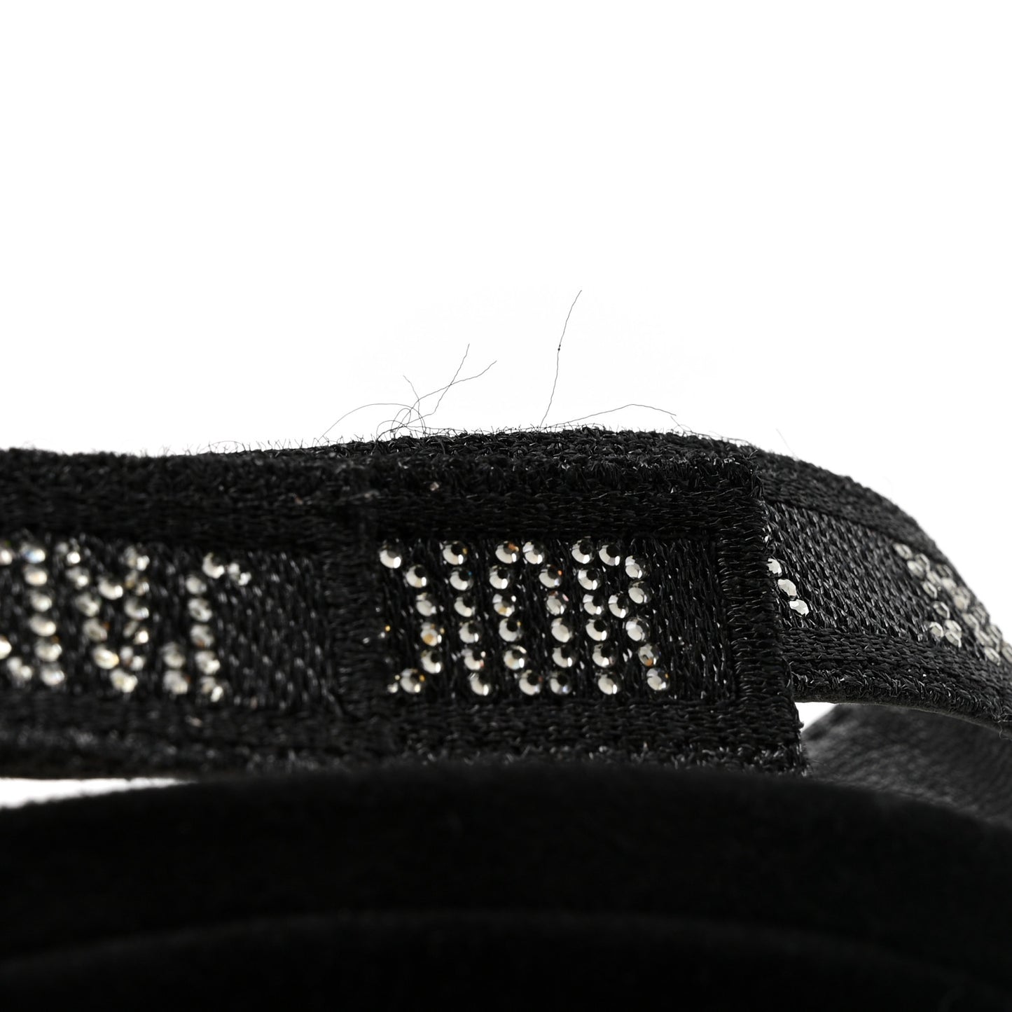 Cotton Laminated Strass J'Adior Slingback 100mm Pumps 37 Black