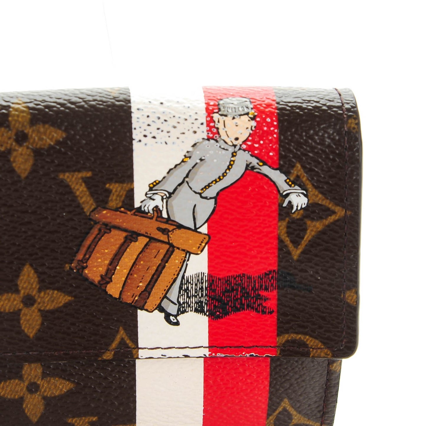 Monogram Groom Sarah Wallet