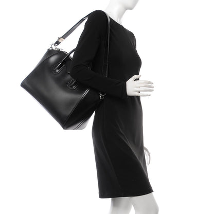 Givenchy Shiny Lord Calfskin Medium Antigona Black 2 of 8
