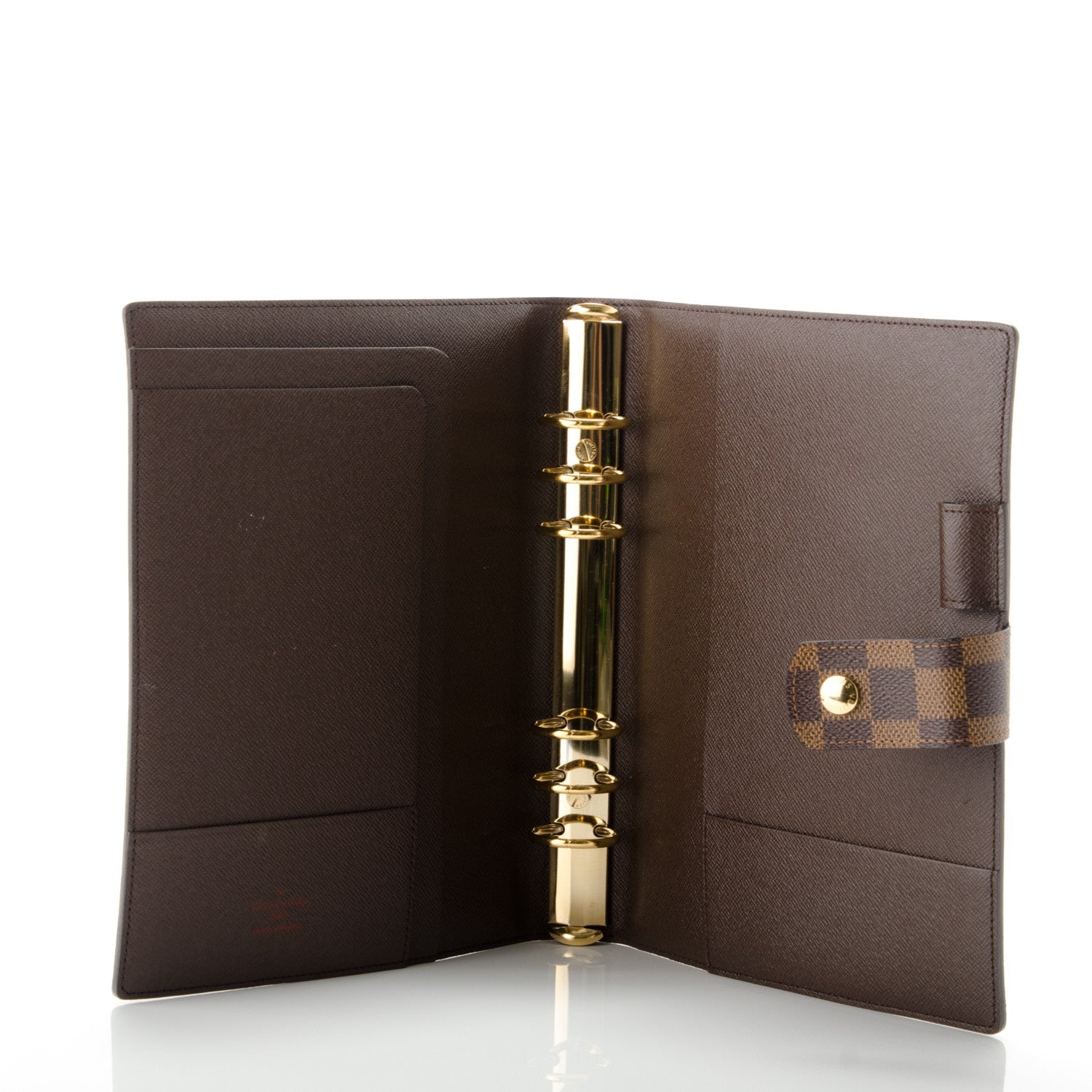 Louis Vuitton Damier Ebene Large Ring Agenda Cover 5 of 6