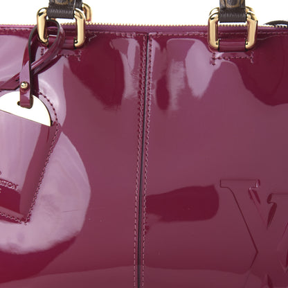 Louis Vuitton Patent Calfskin Miroir Tote Magenta 9 of 9