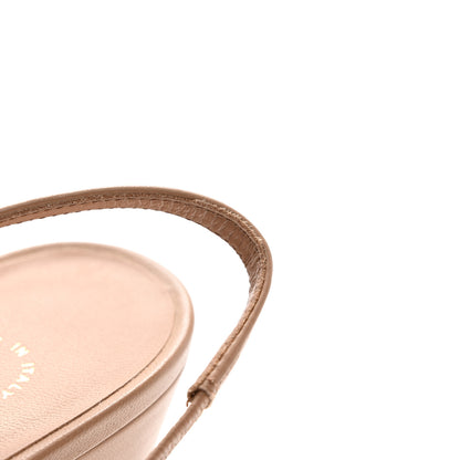 Chanel Lambskin Cap Toe CC Slingback Pumps 40.5 Dark Beige Black 11 of 11