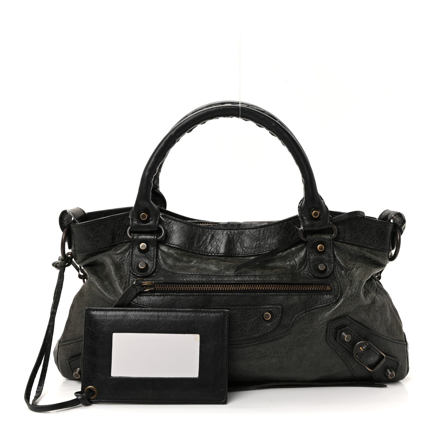 Balenciaga Agneau Classic Hardware First Anthracite 3 of 11