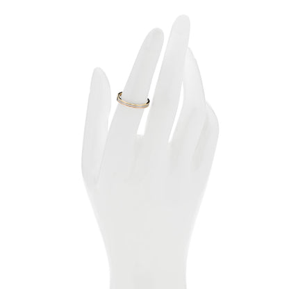 Cartier 18K Pink White Yellow Gold 2.5mm Vendome Louis Cartier Wedding Band Ring 53 6.5 2 of 4