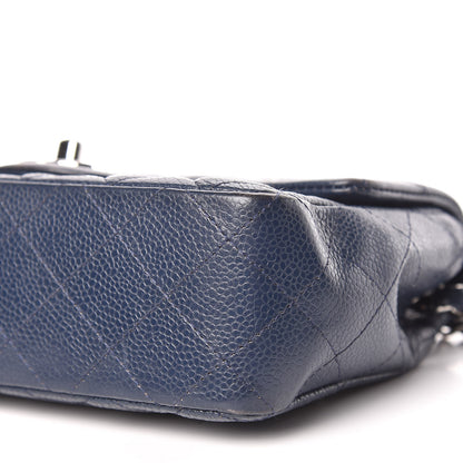 Chanel Caviar Quilted Mini Rectangular Flap Navy 7 of 13