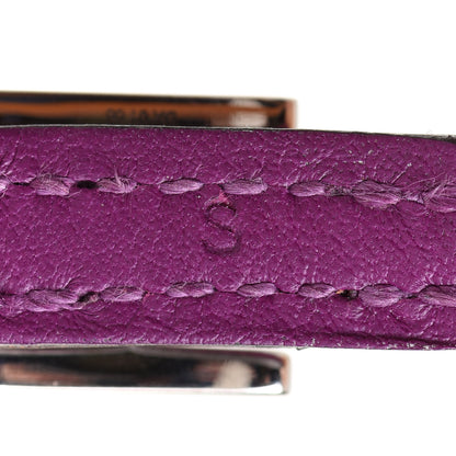 Hermes Swift Hapi 3 MM Triple Tour Wrap Bracelet S Anemone 7 of 8