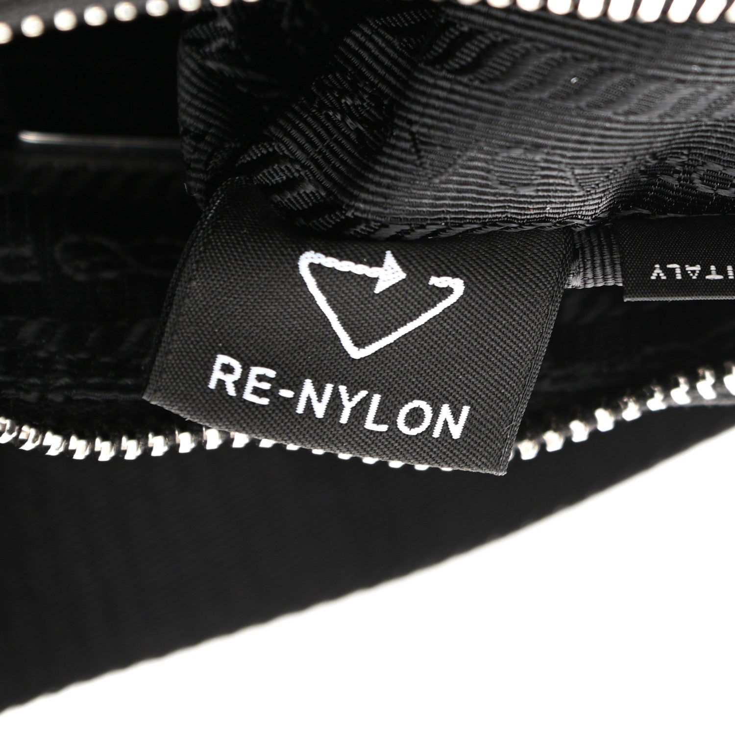 Prada Nylon Re-Edition 2005 Shoulder Bag Black 7 of 11