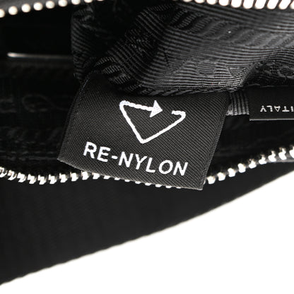 Prada Nylon Re-Edition 2005 Shoulder Bag Black 7 of 11