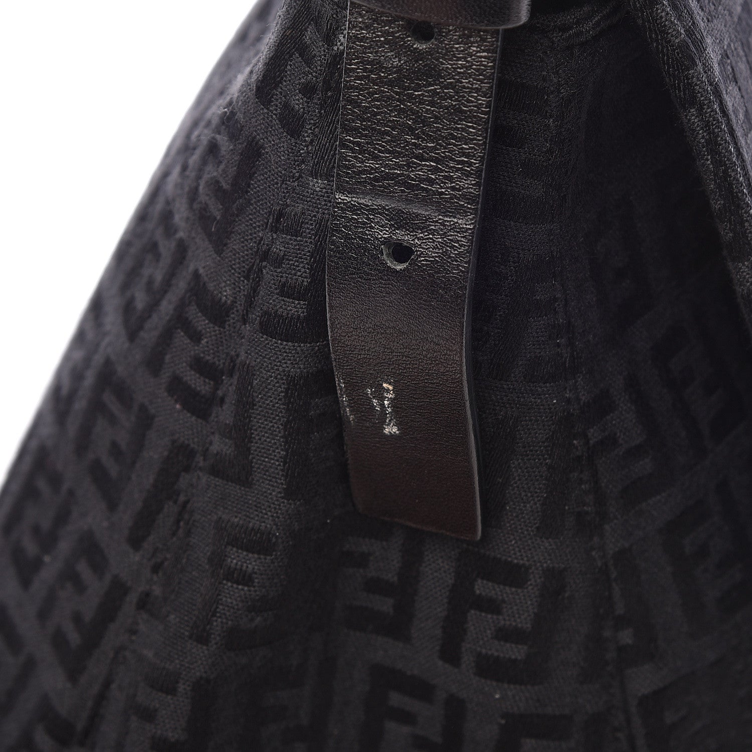 Fendi Zucchino Mama Baguette Black 12 of 13