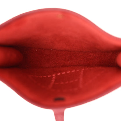 Hermes Taurillon Clemence Evelyne TPM Rouge Grenat 5 of 11