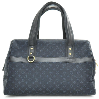 Louis Vuitton Mini Monogram Josephine GM Blue 4 of 5