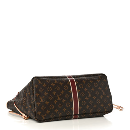 Louis Vuitton Monogram My LV Heritage Neverfull GM Fuchsia White 5 of 10