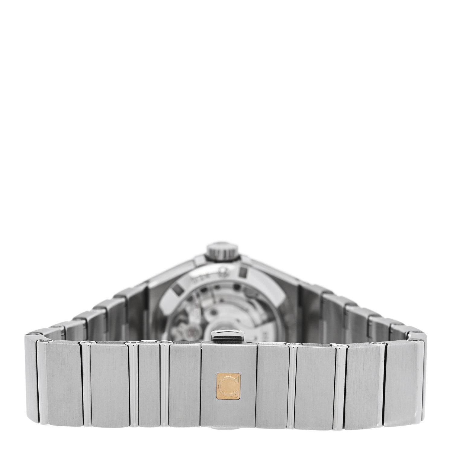 Omega Stainless Steel Diamond Bezel Tahiti Mother of Pearl 27mm Constellation Co-Axial Automatic Watch 123.15.27.20.57.003 3 of 5
