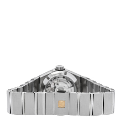 Omega Stainless Steel Diamond Bezel Tahiti Mother of Pearl 27mm Constellation Co-Axial Automatic Watch 123.15.27.20.57.003 3 of 5