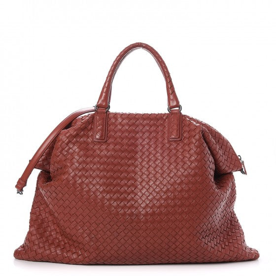 Nappa Intrecciato Large Convertible Bag Appia