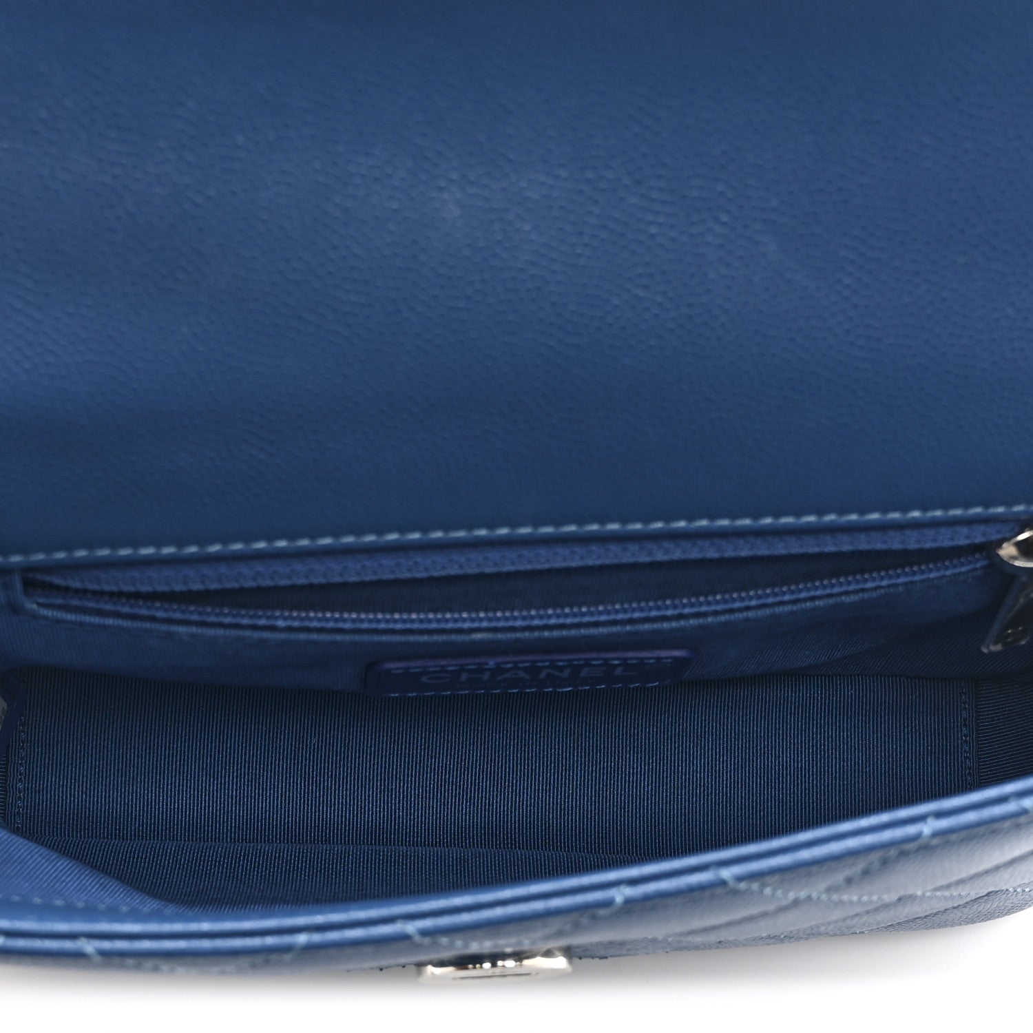 Chanel Caviar Quilted My Everything Small Flap Blue 5 of 10