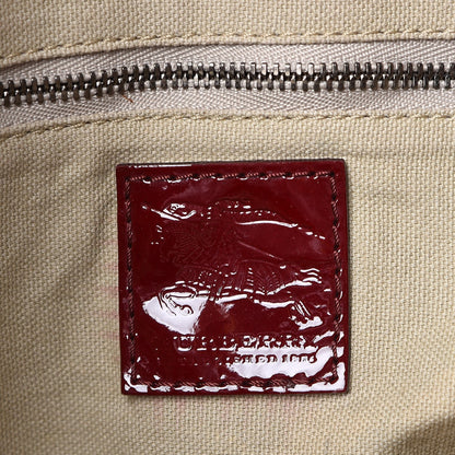 Burberry Nova Check Heart Tote Red 6 of 16