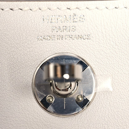 Hermes Swift Verso Mini Lindy 20 Gris Perle Gris Meyer 7 of 13