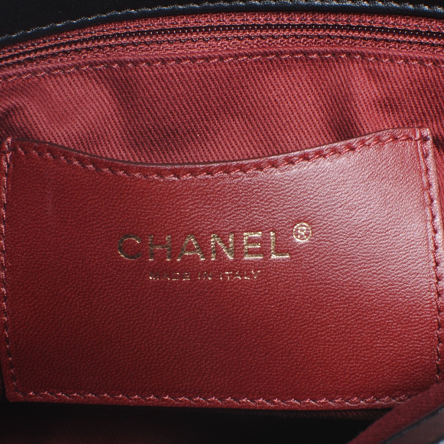 Chanel Lambskin Large Just Mademoiselle Black 9 of 10