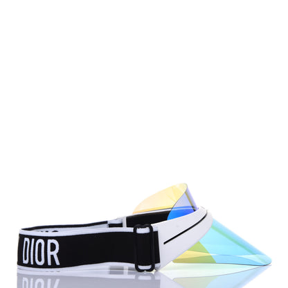 Christian Dior Mirrored DiorClub1 Sun Visor Blue 4 of 9
