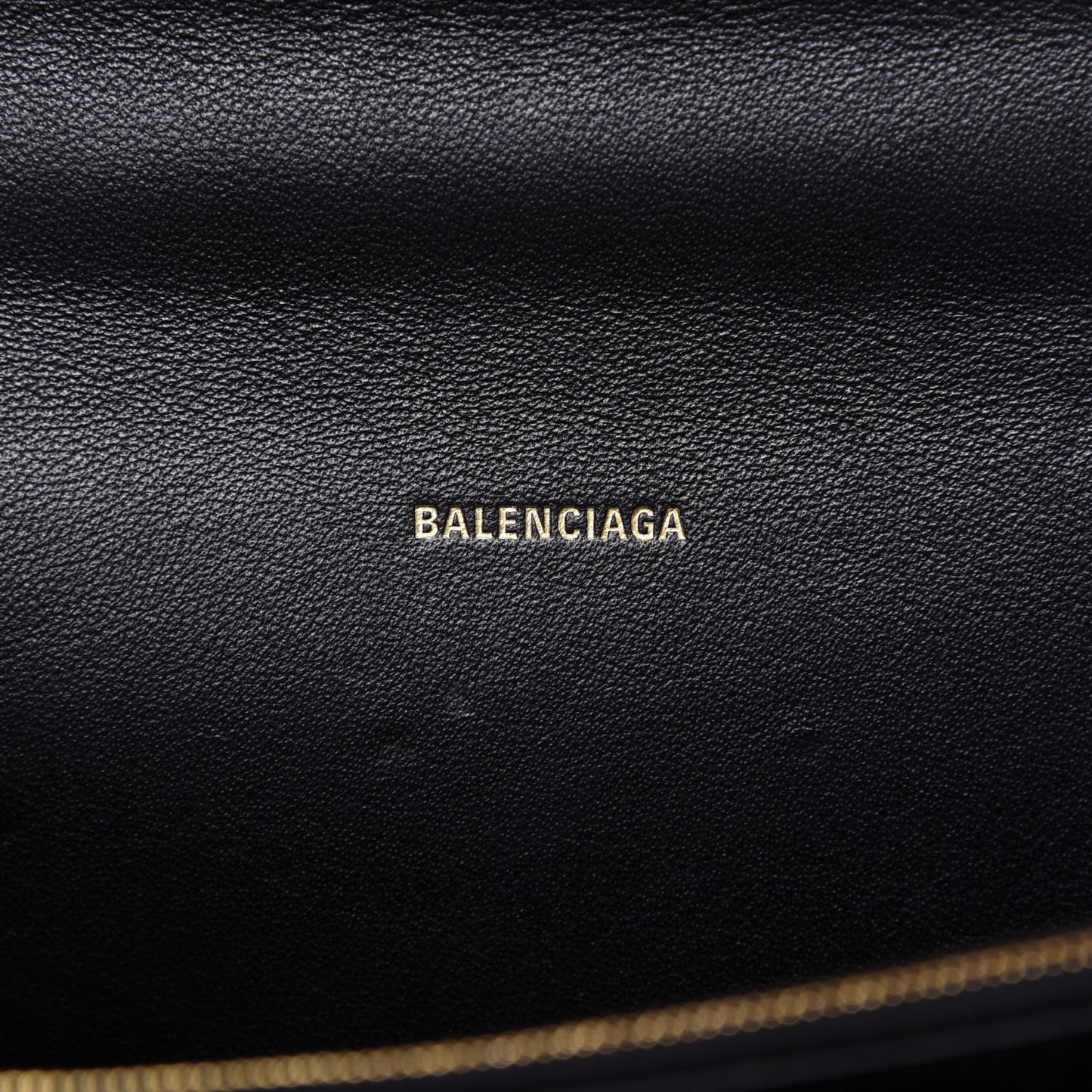 Box Calfskin S Sharp Chain Shoulder Bag Black