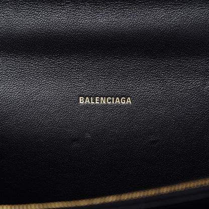 Balenciaga Box Calfskin S Sharp Chain Shoulder Bag Black 8 of 9
