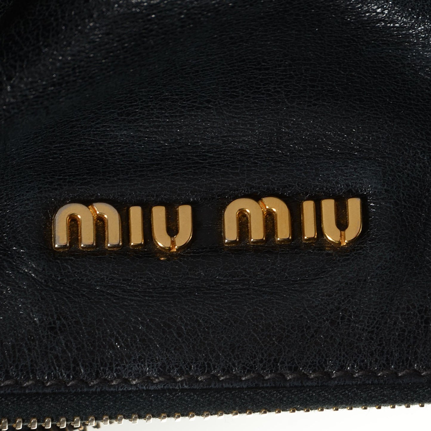 Vitello Lux Large Bow Bag Nero Black