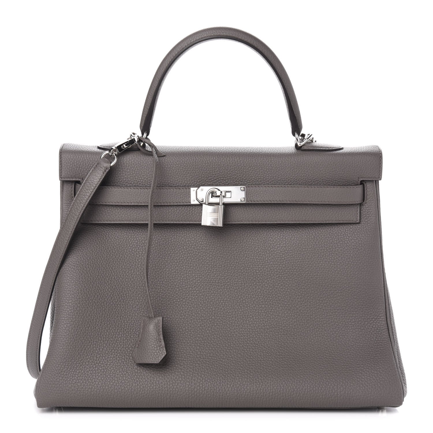 Hermes Togo Kelly Retourne 35 Etain 1 of 12