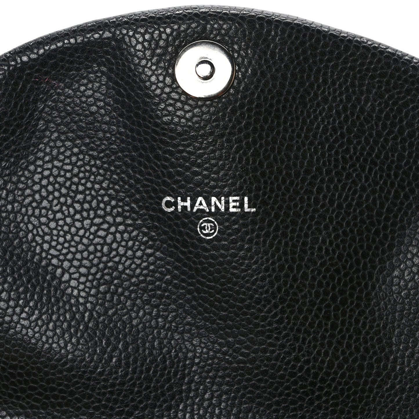 Caviar Half Moon Wallet On Chain WOC Black
